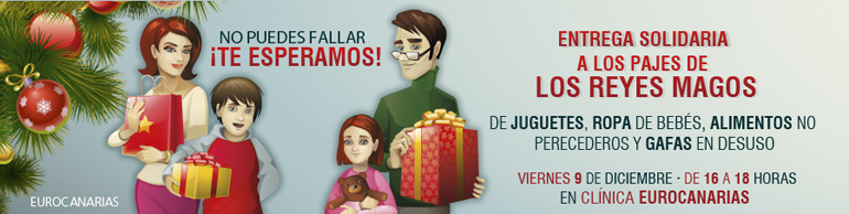 Eurocanarias se une a la "Casa de Galicia" en la entrega solidaria de Navidad